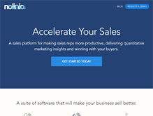 Tablet Screenshot of nolinio.com